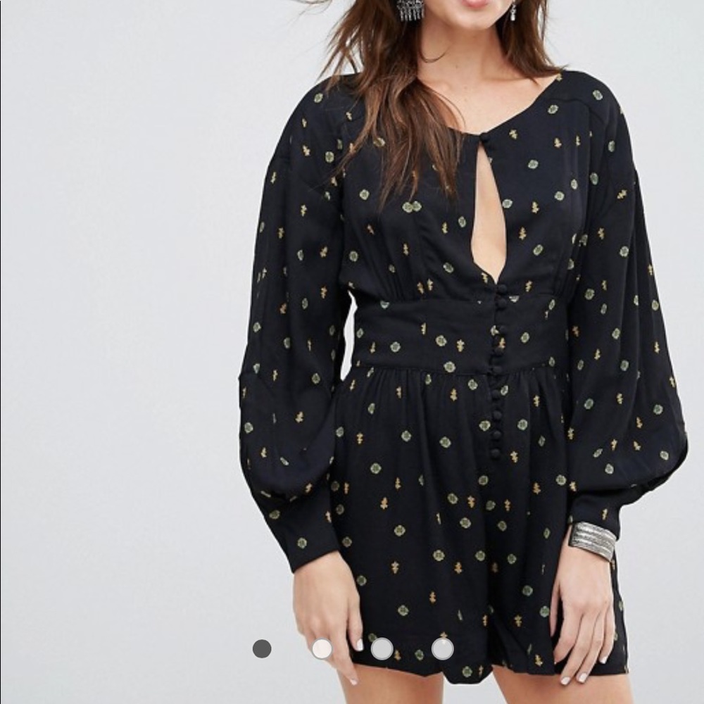 Free People “Love Grows” Romper